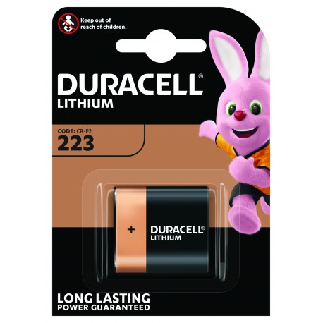 Pila de Litio de6V Duracell 223