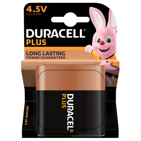 Pila de petaca Duracell alcalina Plus Power 4,5 v 