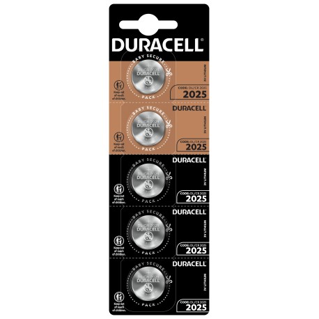 Pila de Litio Duracell CR 2025 3V (precio por pila)