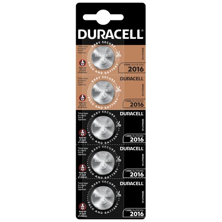 Pila de Litio de 3 V Duracell 2016