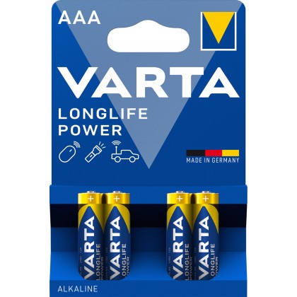 VARTA Longlife Power AAA BLISTER 4