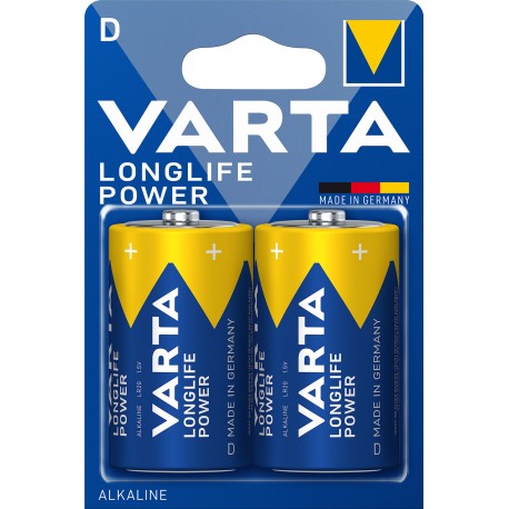 VARTA Longlife Power D BLISTER 2