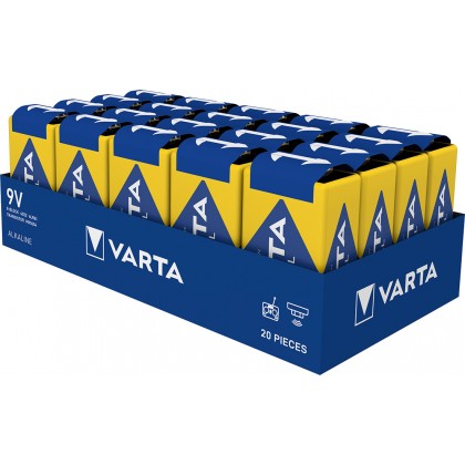 VARTA Industrial PRO 9V BANDEJA 20